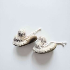 Pantoufles en laine | 12-24 mois