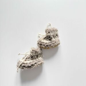 Chaussons en laine | 0-6 mois